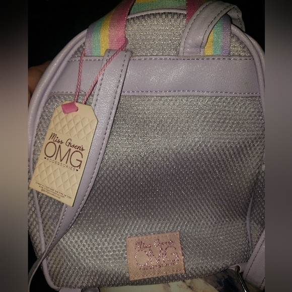 MISS GWENS "OMG" ACCESSORIES UNICORN MINI BACKPACK NWT - Picture 6 of 12